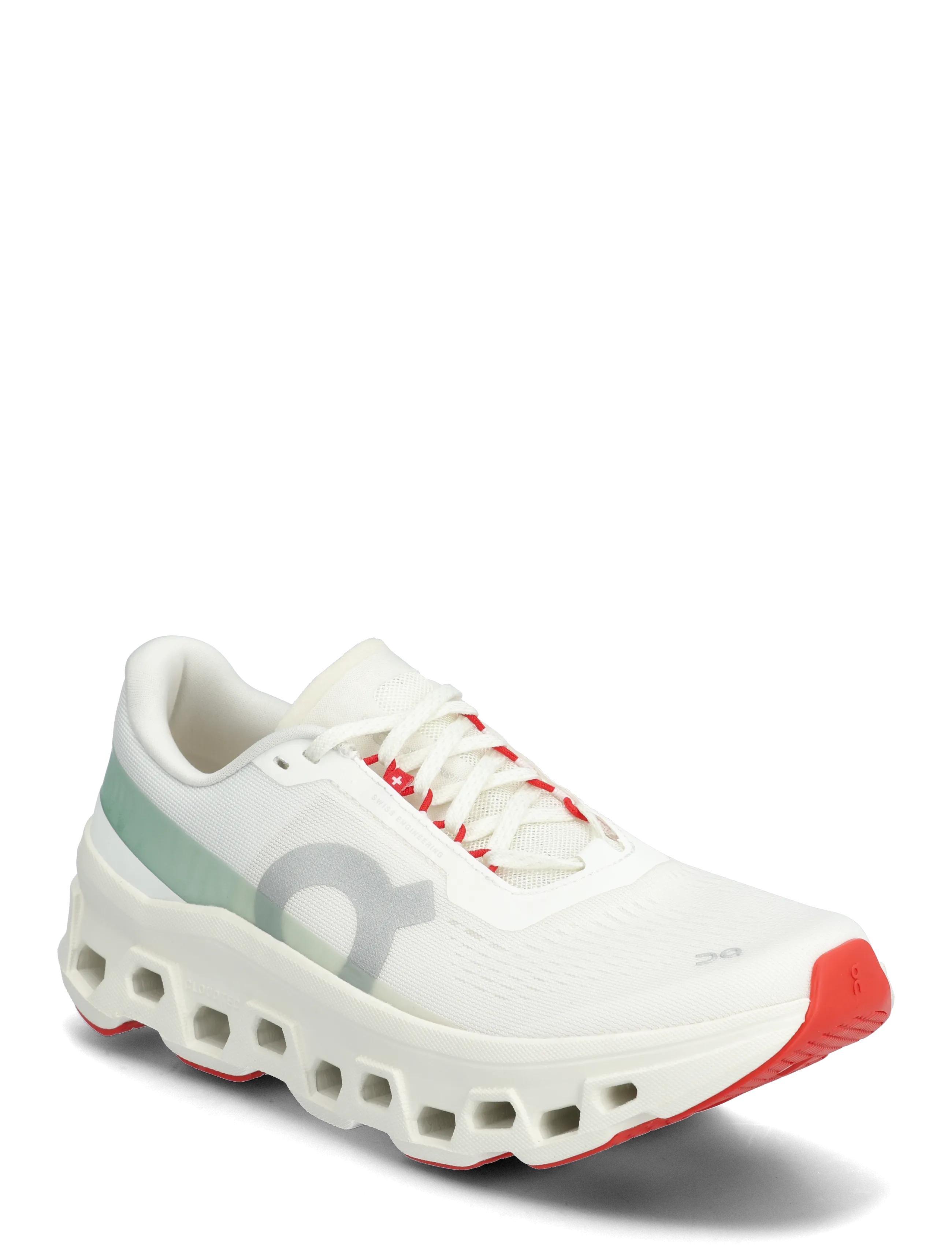 On Cloudmonster 1, 40.5, White, Sport Sko > Sport Running Sko, Dame