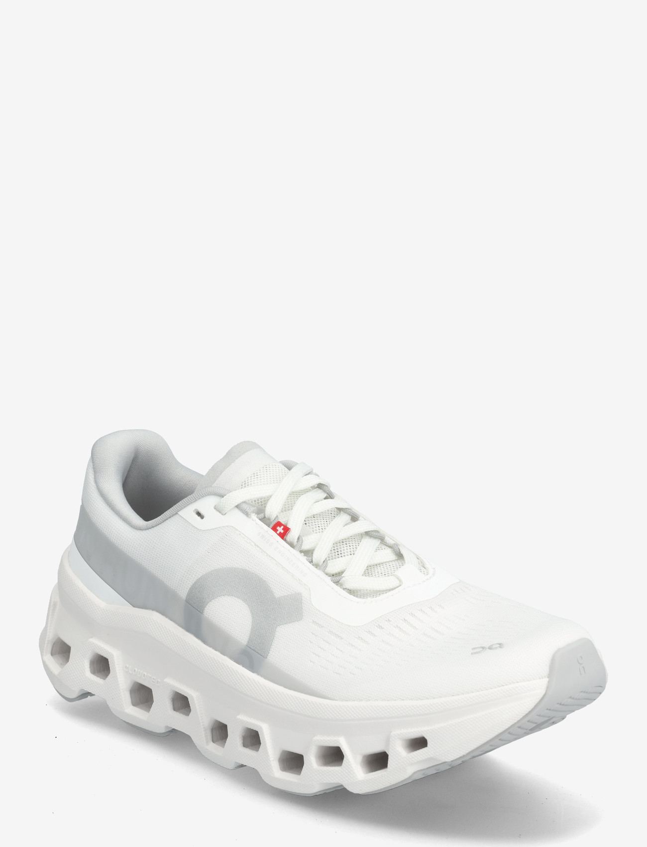 On - Cloudmonster 1 - running shoes - white | white - 0