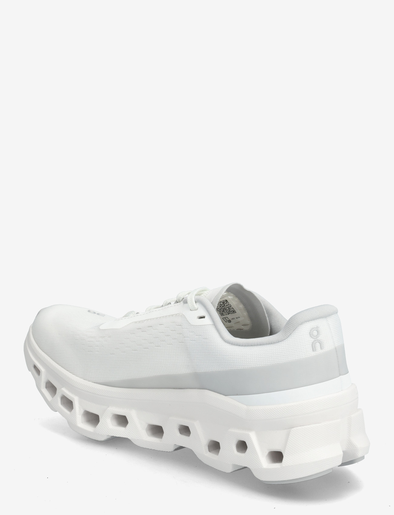 On - Cloudmonster 1 - running shoes - white | white - 2