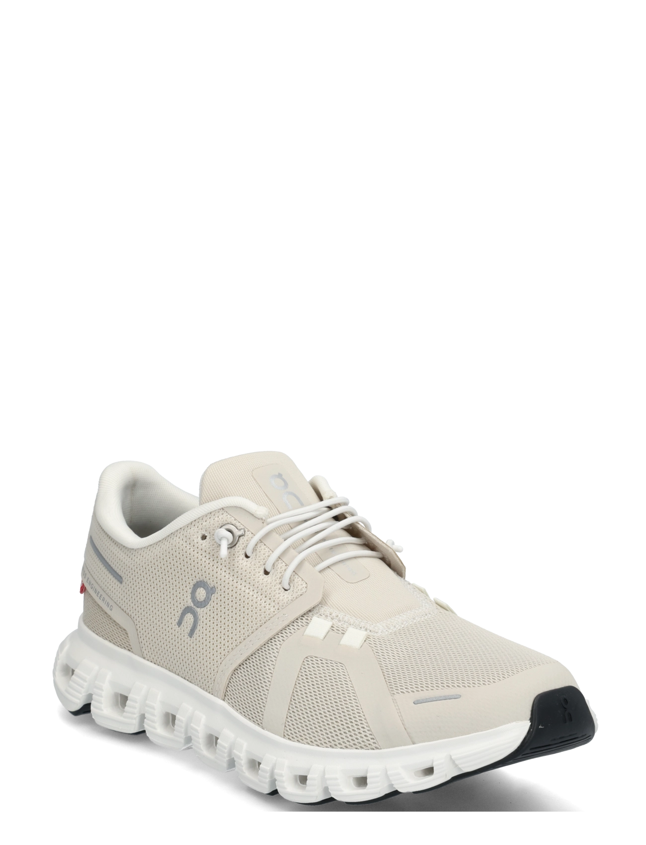 On Cloud 6 Wide - Låga sneakers - PEARL | WHITE / beige