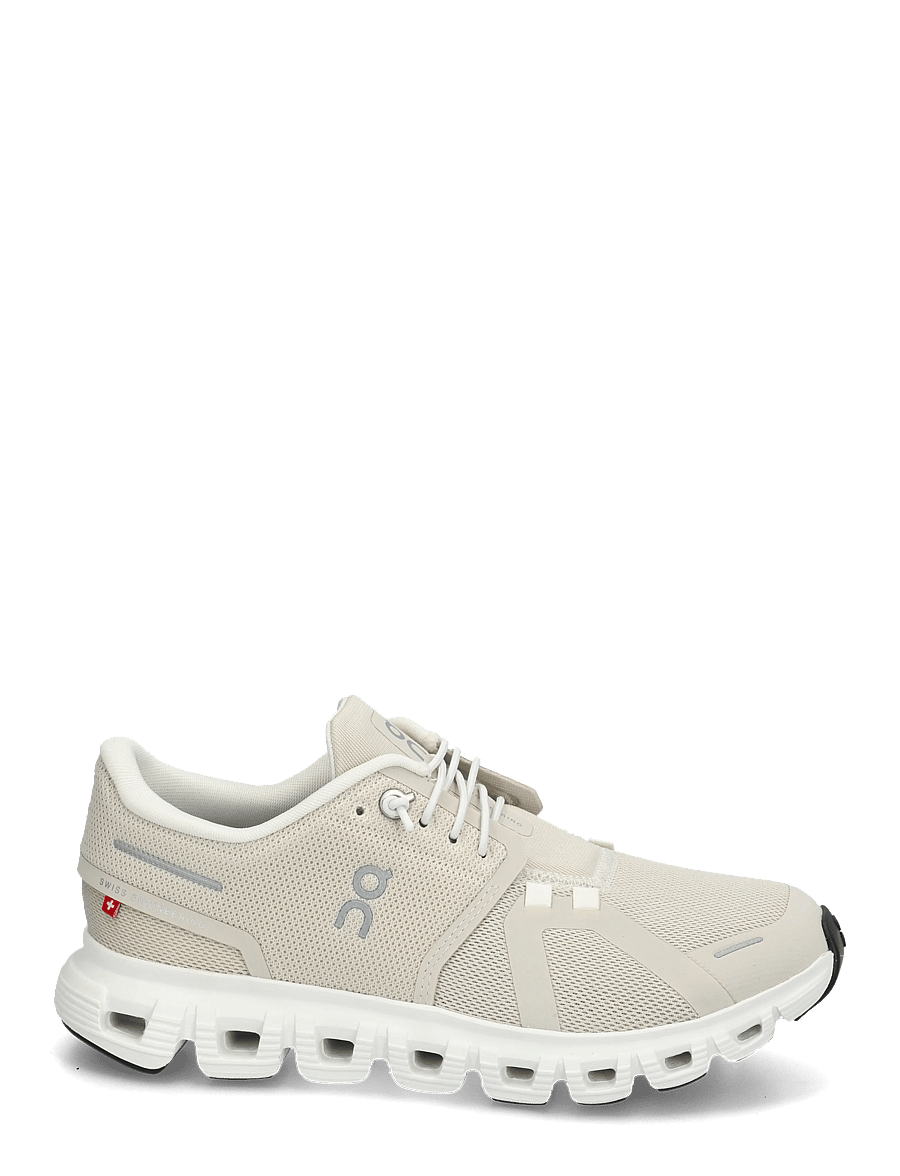 On - Cloud 6 Wide - niedrige sneakers - pearl | white - 2
