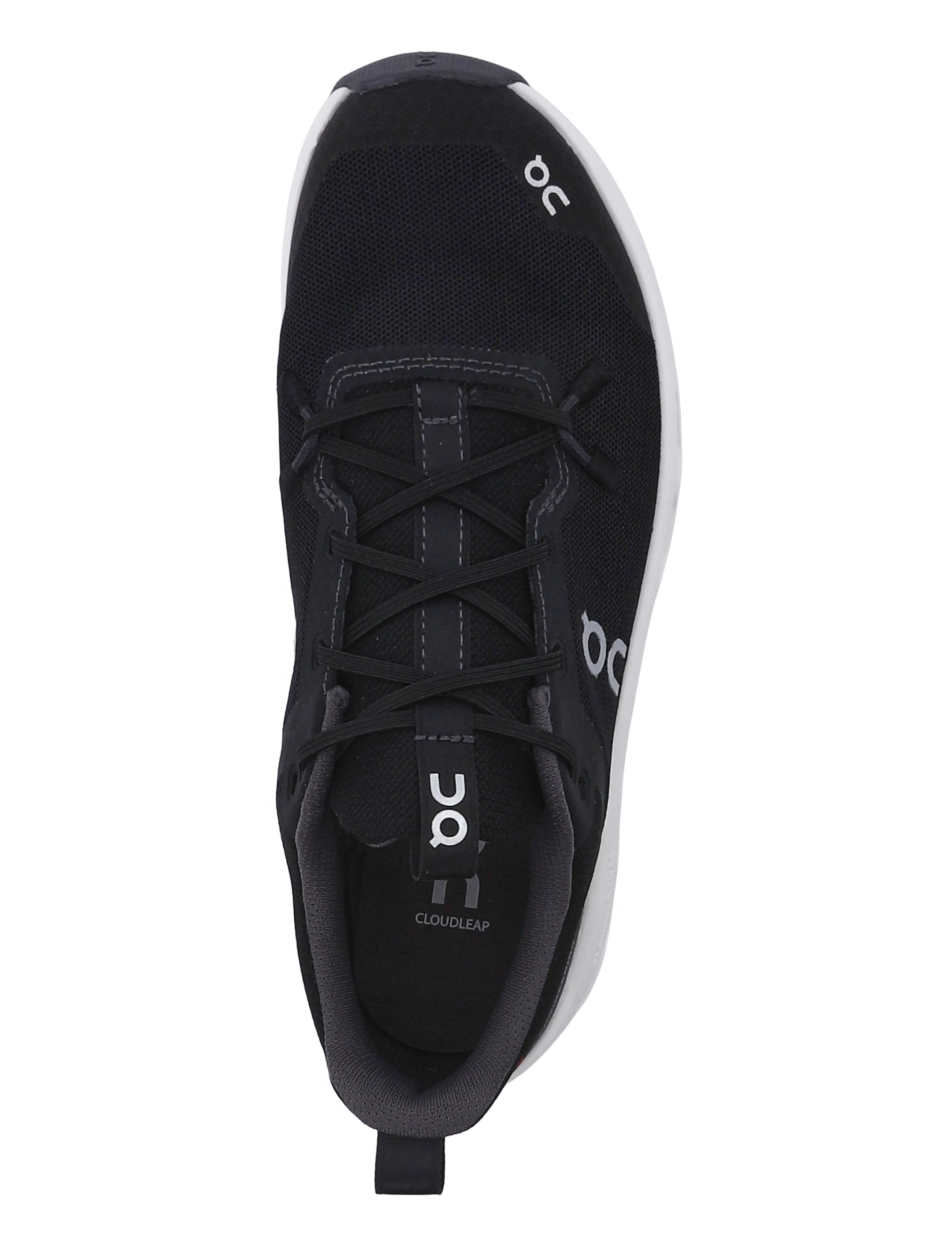 On - Cloudleap - laufschuhe - black | white - 3