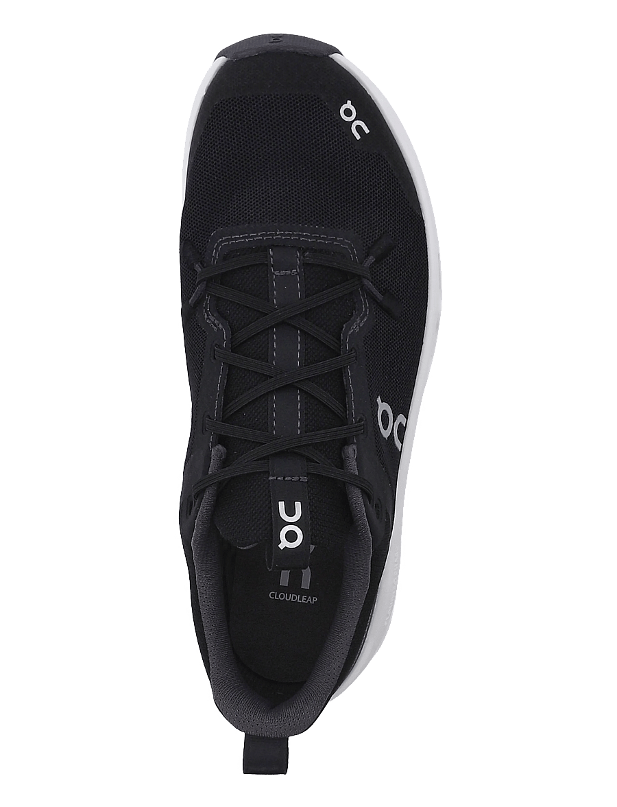 On - Cloudleap - laufschuhe - black | white - 3