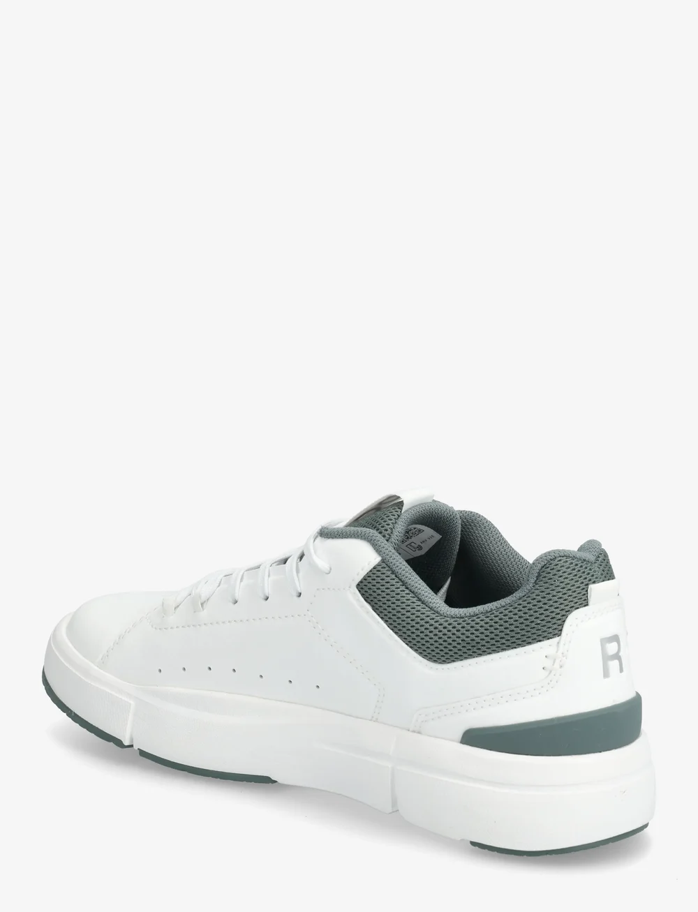 On - THE ROGER Youth - låga sneakers - white | olive - 2
