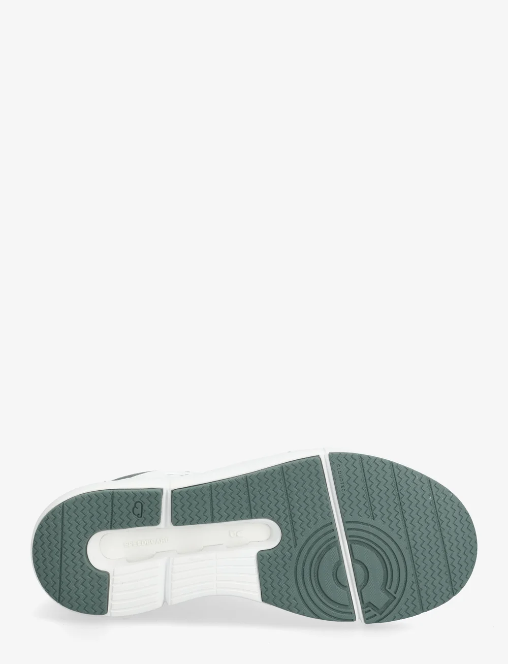 On - THE ROGER Youth - låga sneakers - white | olive - 4