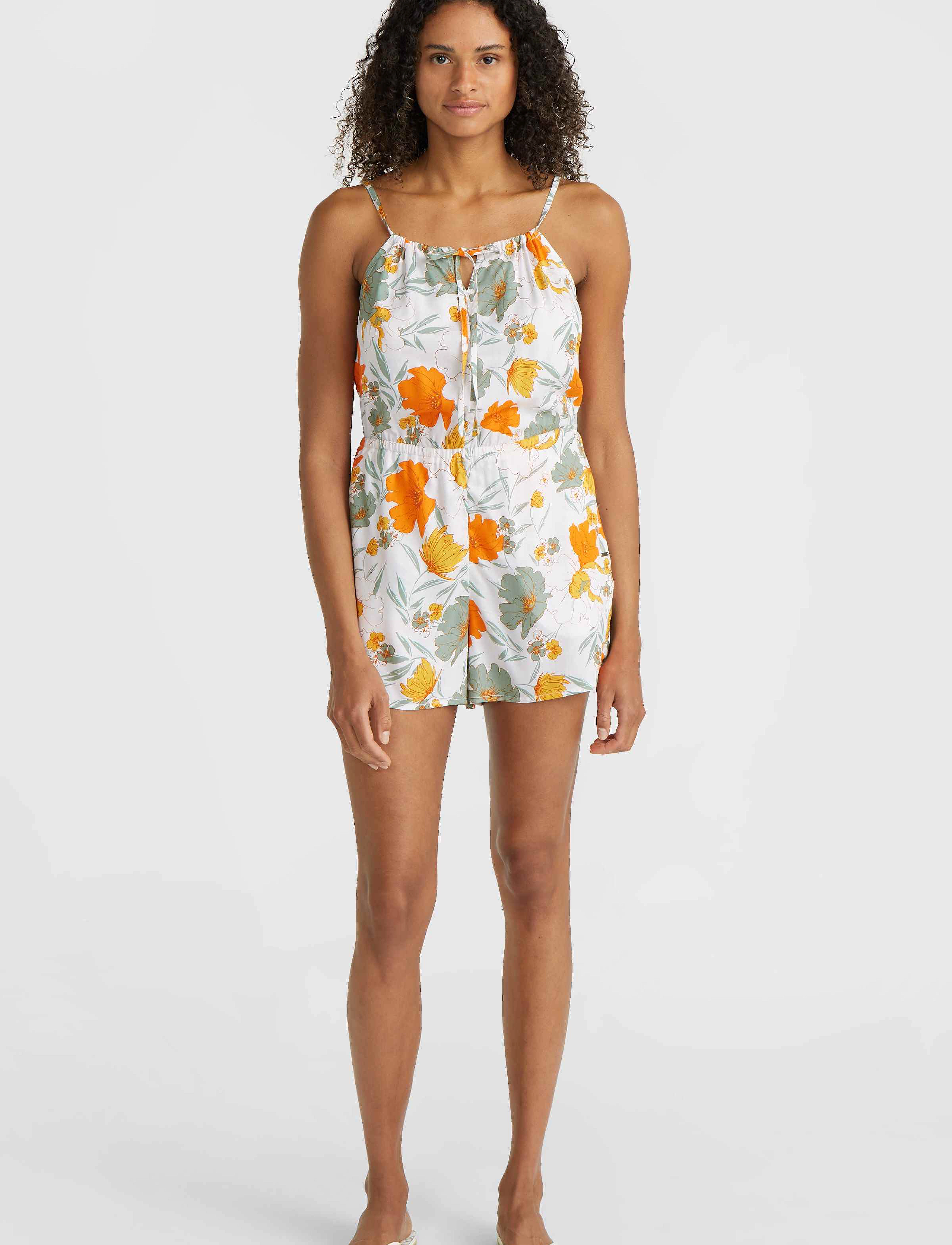 O'neill - LEINA PLAYSUIT - jumpsuits & bodies - white bluemchen - 0