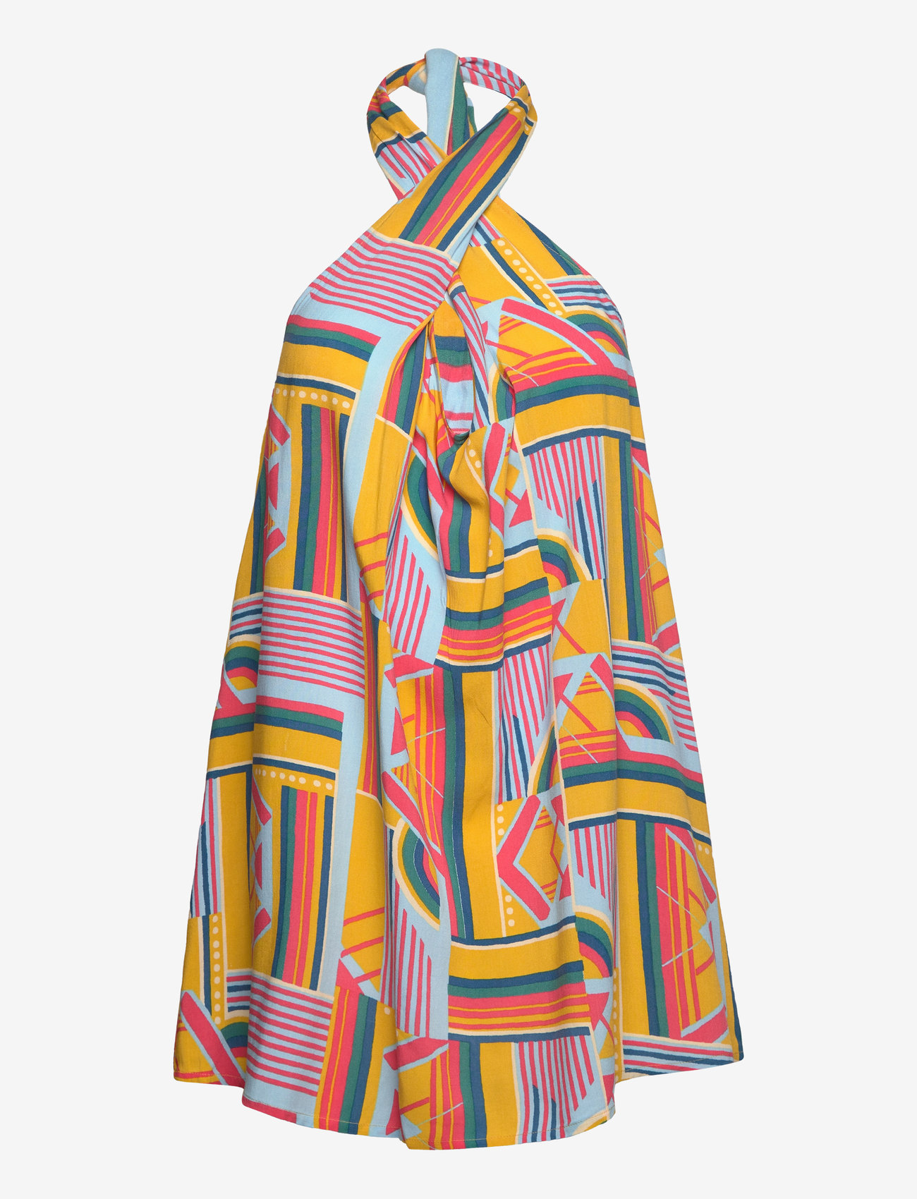 O'neill - NAIMA WOW DRESS - sports dresses - yellow art geo - 0