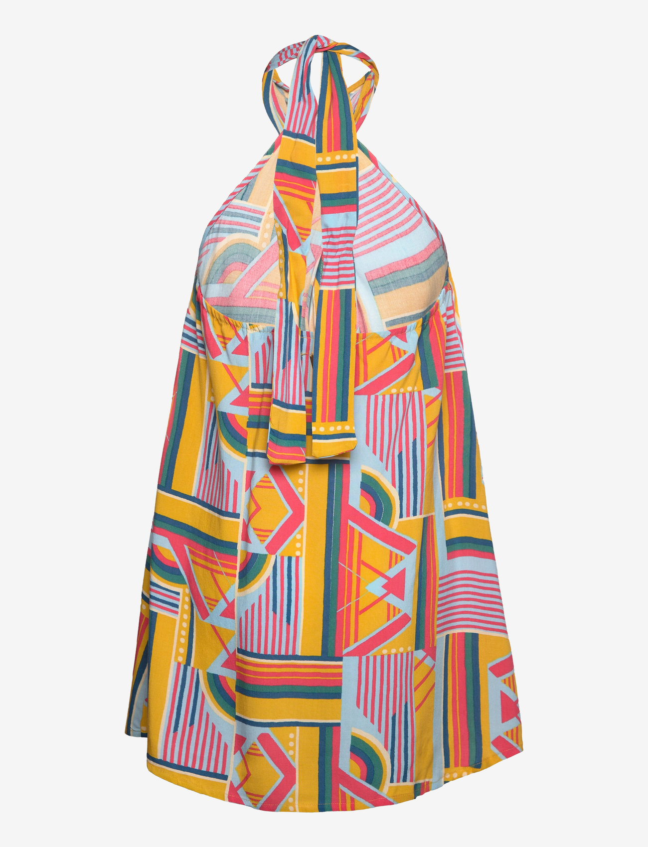O'neill - NAIMA WOW DRESS - sports dresses - yellow art geo - 1