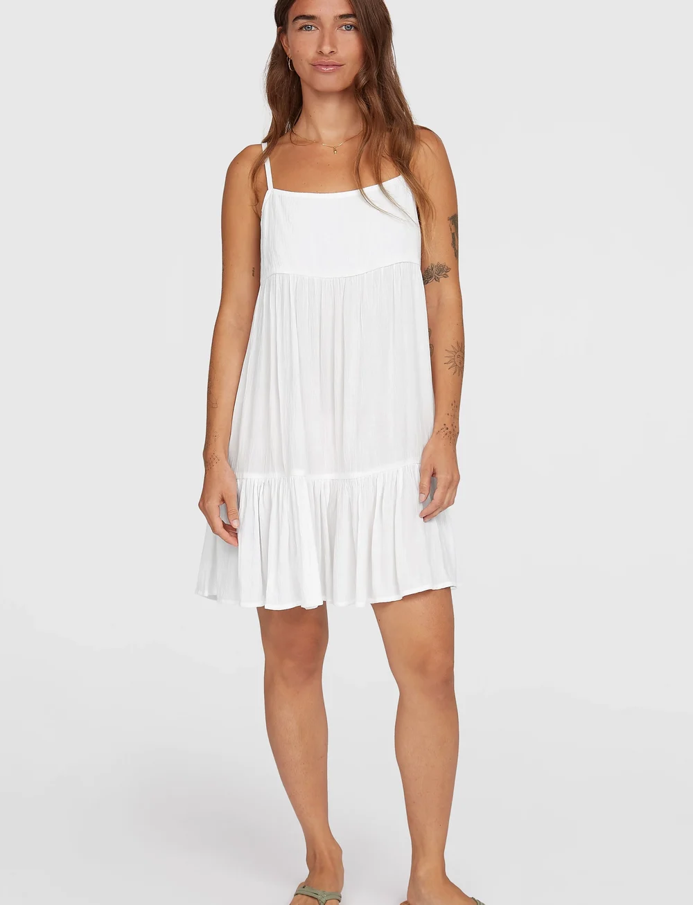 O'neill - RILEE SHORT DRESS - kleider & röcke - snow white - 0