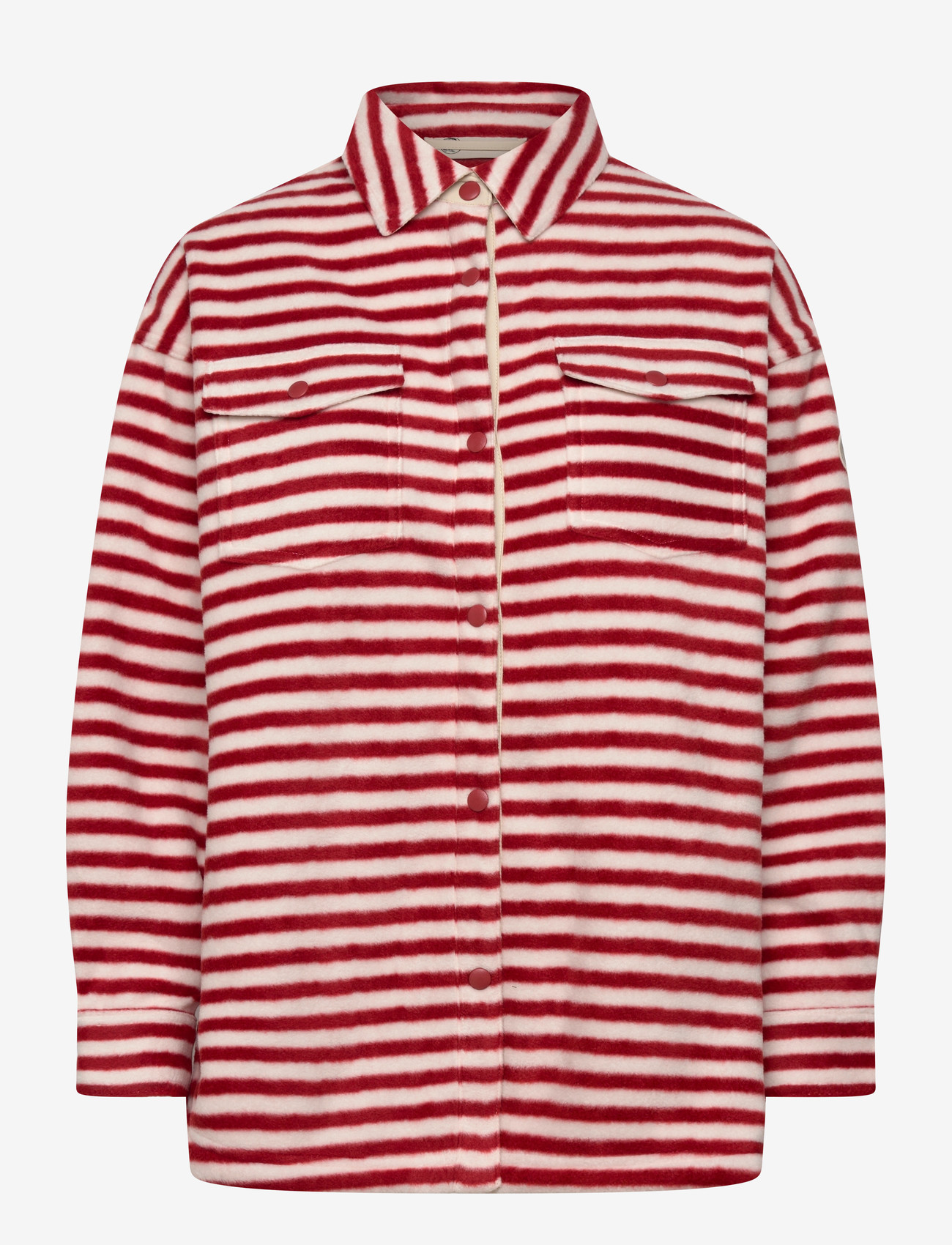 O'neill - O'Riginals Superfleece Shirt - särgid - white/red o'riginals stripe - 0