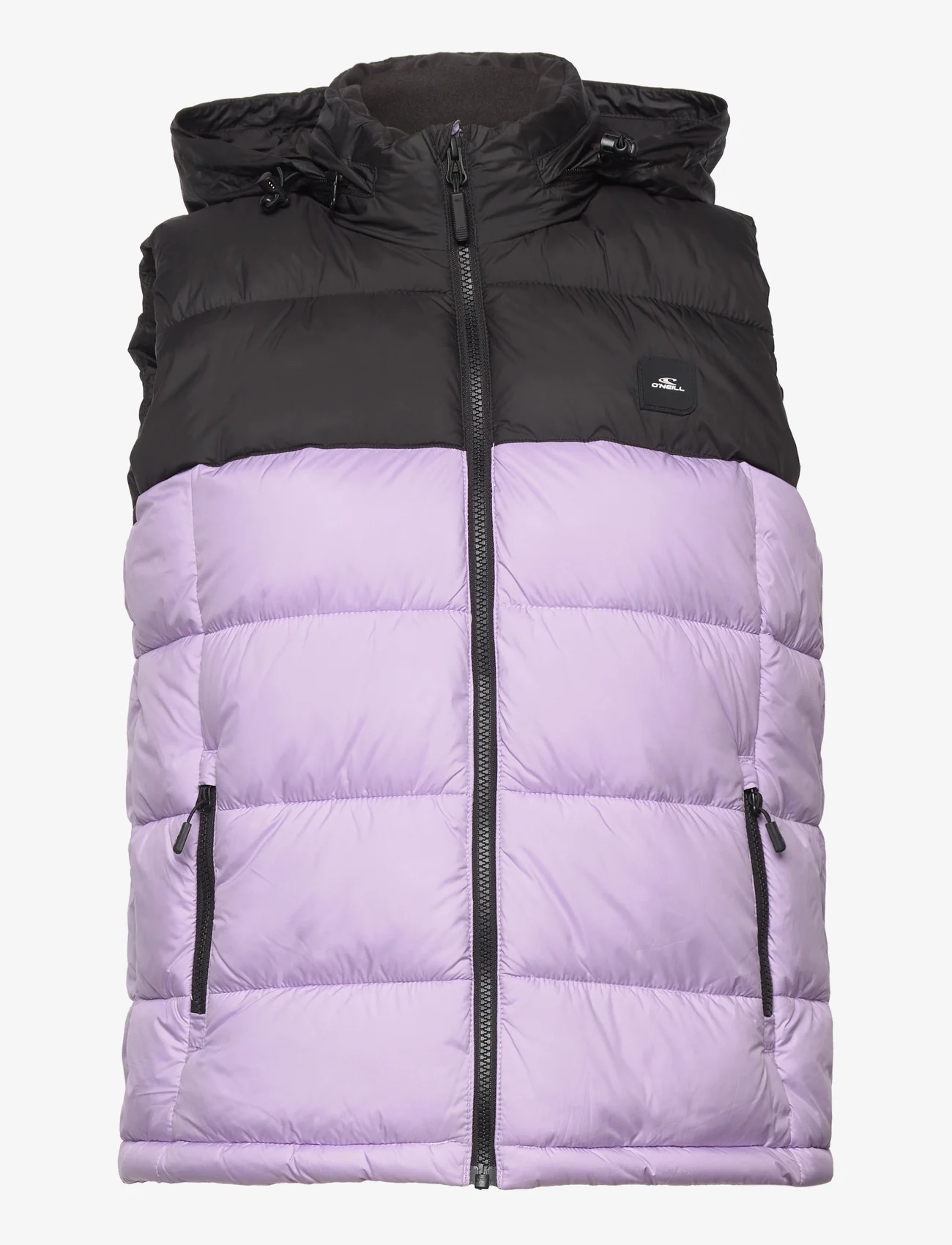 O'neill - O'RIGINALS PUFFER VEST - puffer vests - purple rose colour block - 0