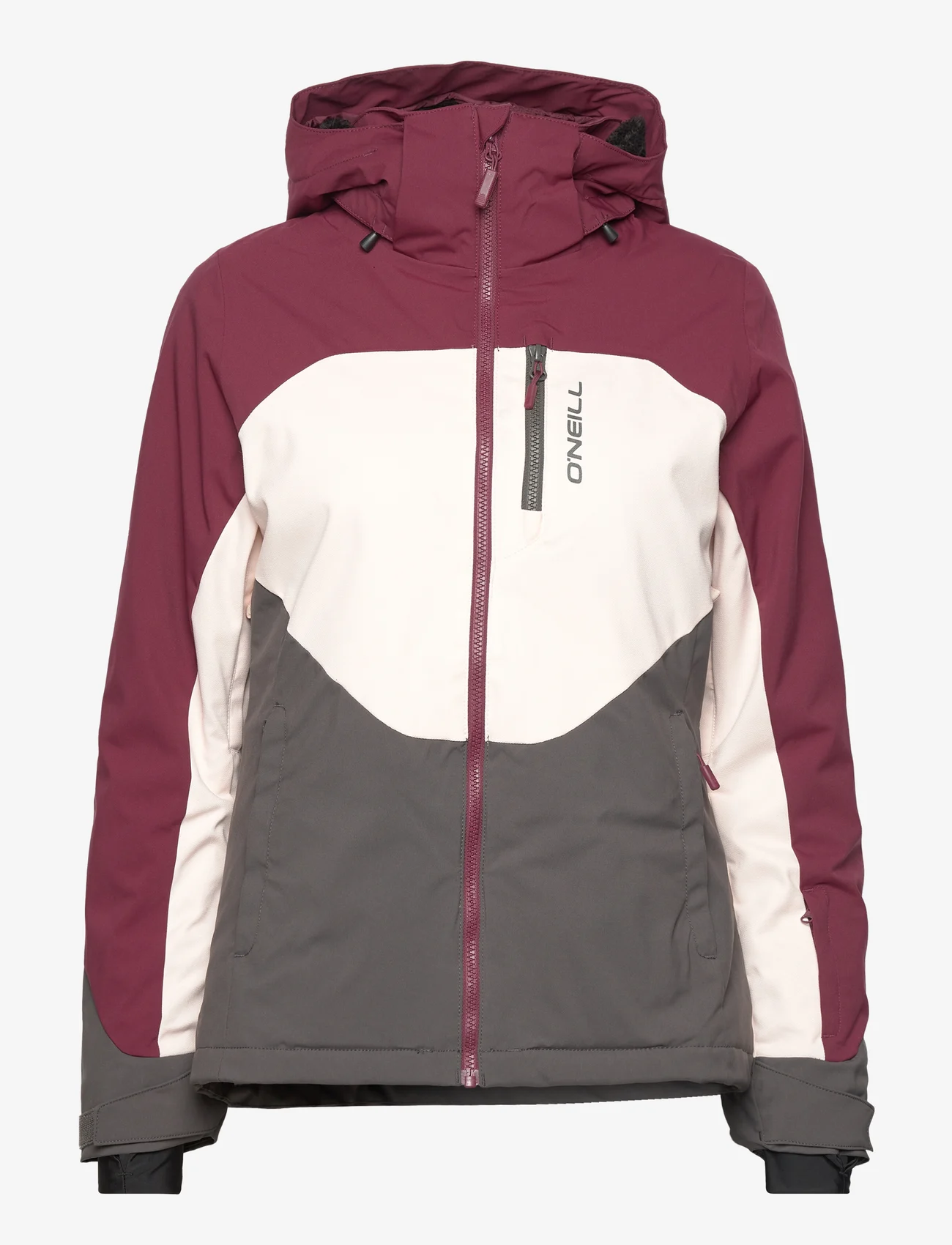 O'neill - CARBONITE JACKET - ski jackets - windsor wine colour block - 0
