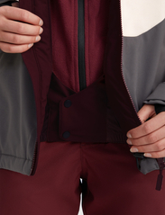 O'neill - CARBONITE JACKET - ski jackets - windsor wine colour block - 2