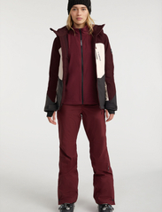 O'neill - CARBONITE JACKET - ski jackets - windsor wine colour block - 3