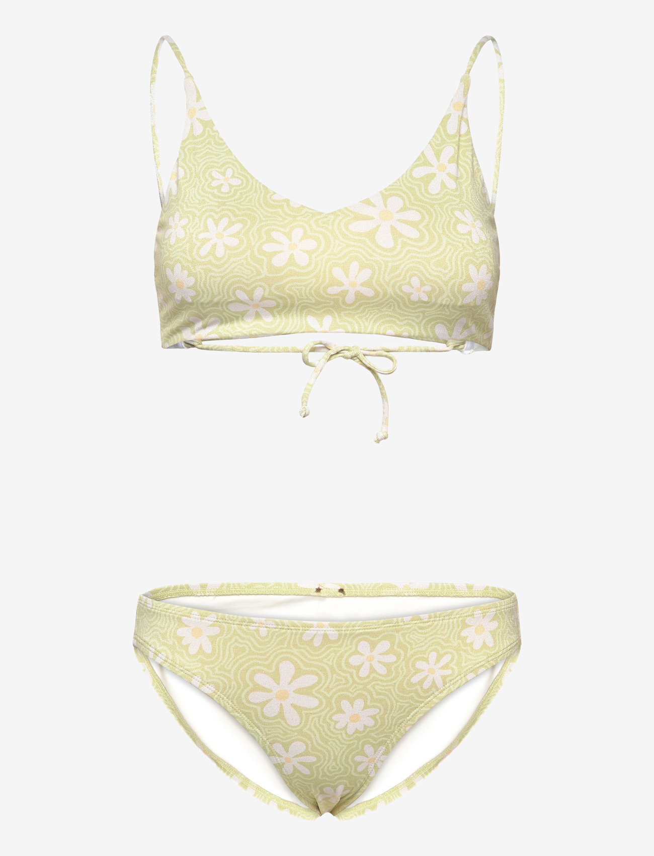 O'neill - O'NEILL BEACH VINTAGE MIDLES RITA BIKINI SET - sport-bademode - green daisyline - 1