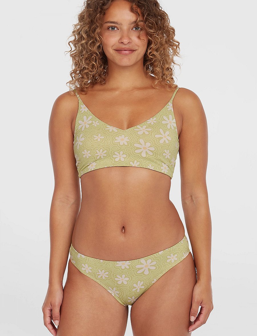 O'neill - O'NEILL BEACH VINTAGE MIDLES RITA BIKINI SET - sportsbadetøy - green daisyline - 0