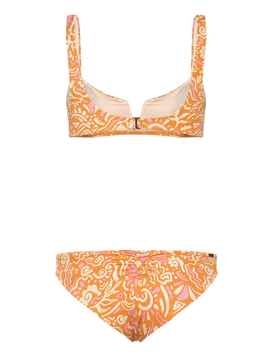 O'neill - WOTW POPOYO MATIRA BIKINI SET - sport-bademode - orange abstract wave - 2