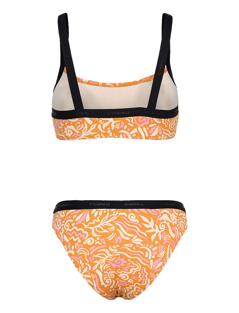 O'neill - SPORT BIKINI SET - sport-bademode - orange abstract wave - 2
