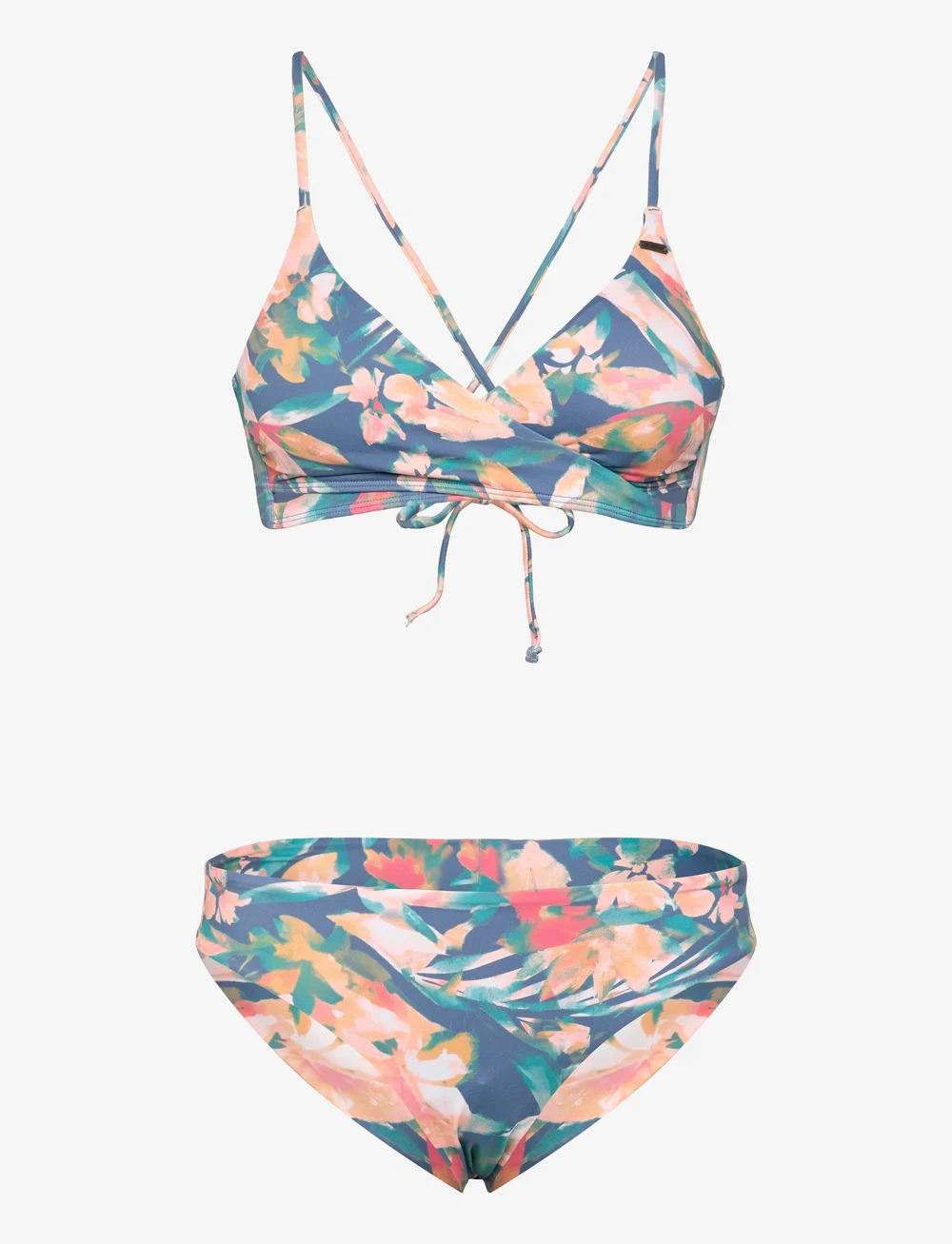 O'neill - ESSENTIALS BAAY MAOI BIKINI SET - sport-bademode - blue painted tropics - 1