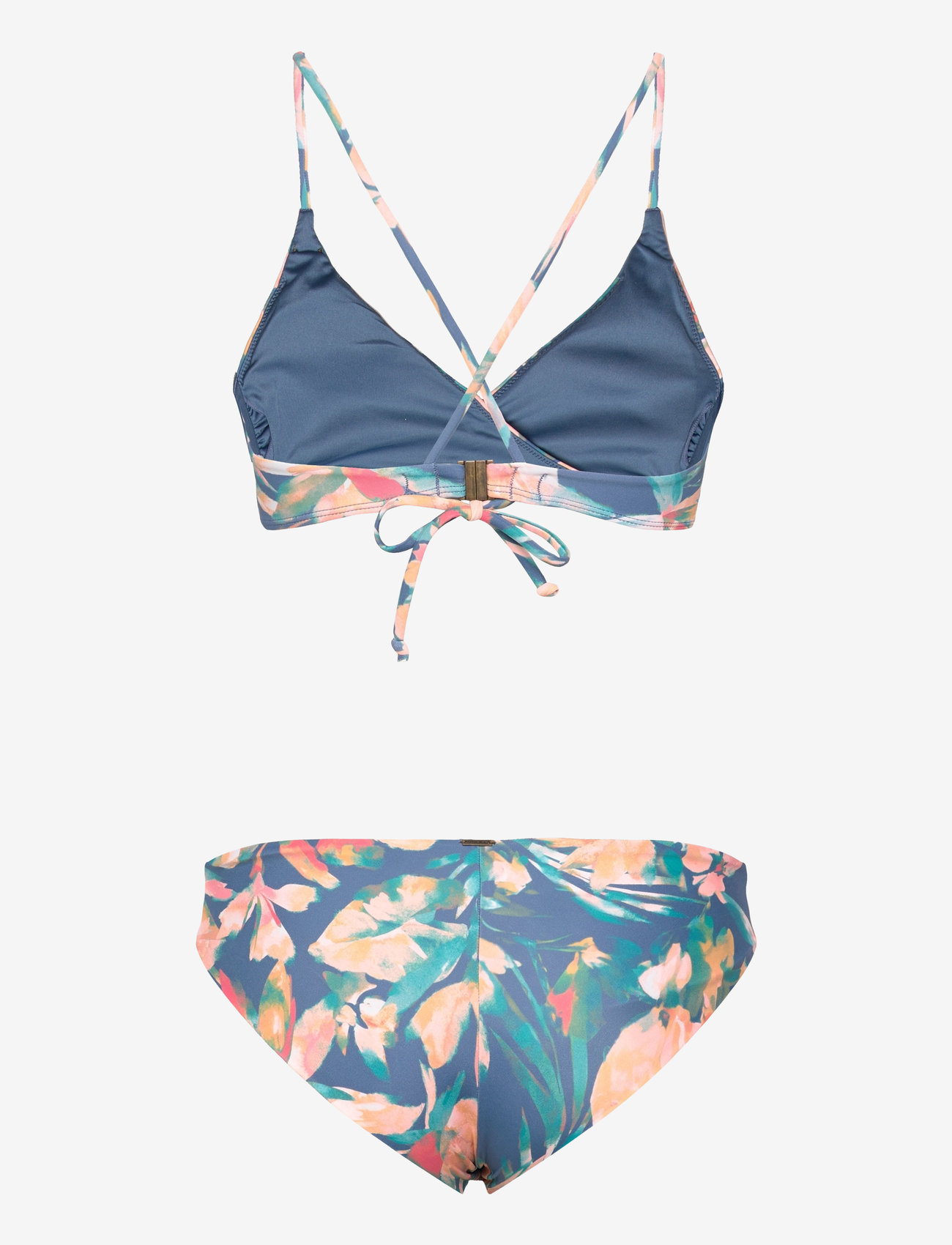 O'neill - ESSENTIALS BAAY MAOI BIKINI SET - blue painted tropics - 1