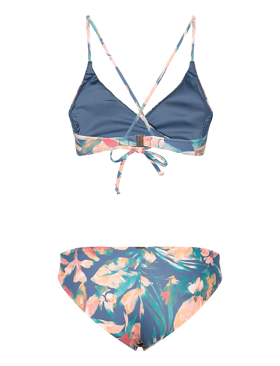 O'neill - ESSENTIALS BAAY MAOI BIKINI SET - blue painted tropics - 2