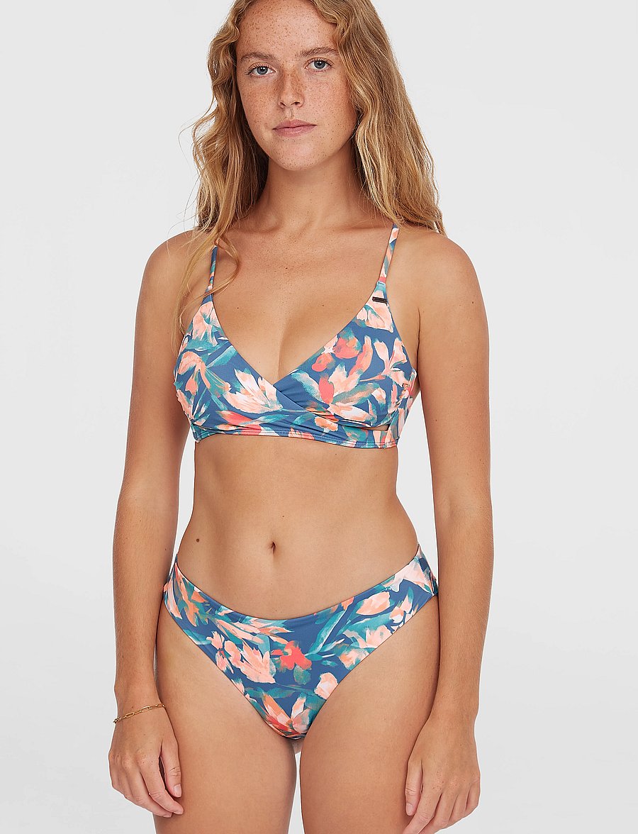 O'neill - ESSENTIALS BAAY MAOI BIKINI SET - blue painted tropics - 0