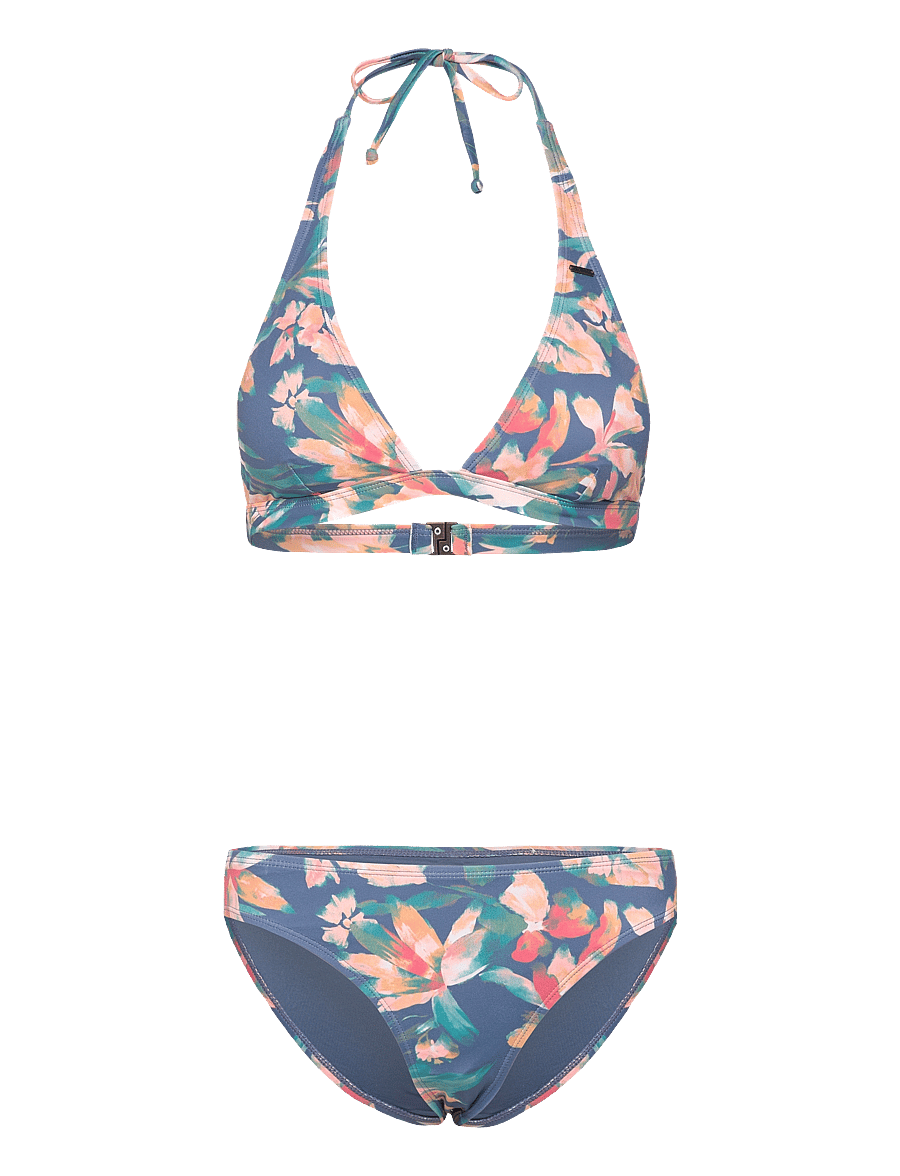 O'neill - ESSENTIALS MARGA CRUZ BIKINI SET - sportiga badkläder - blue painted tropics - 1