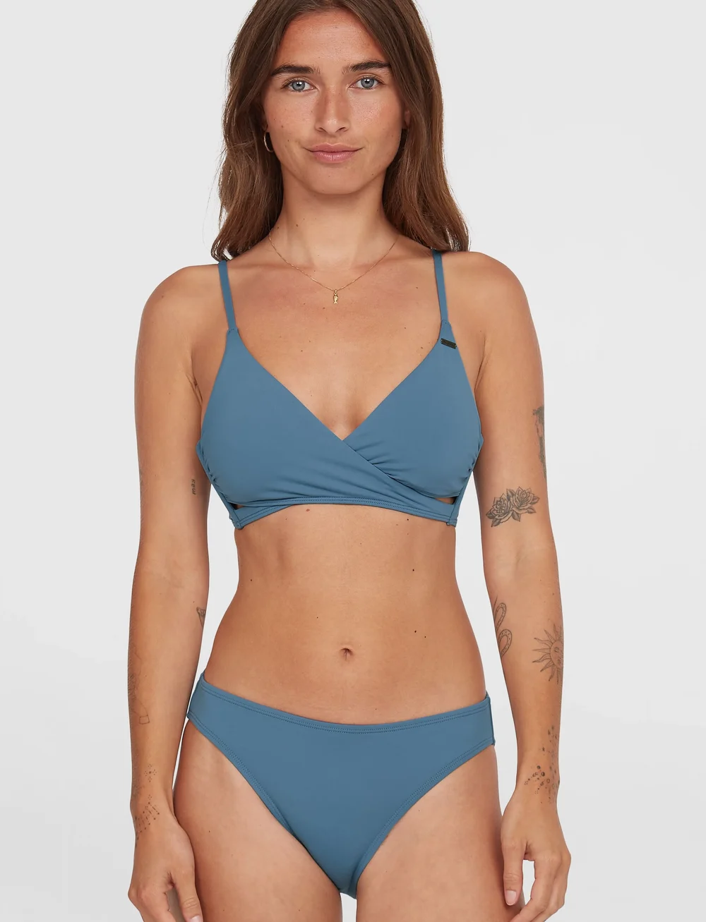 O'neill - BAAY TOP - sportiga badkläder - copen blue - 0