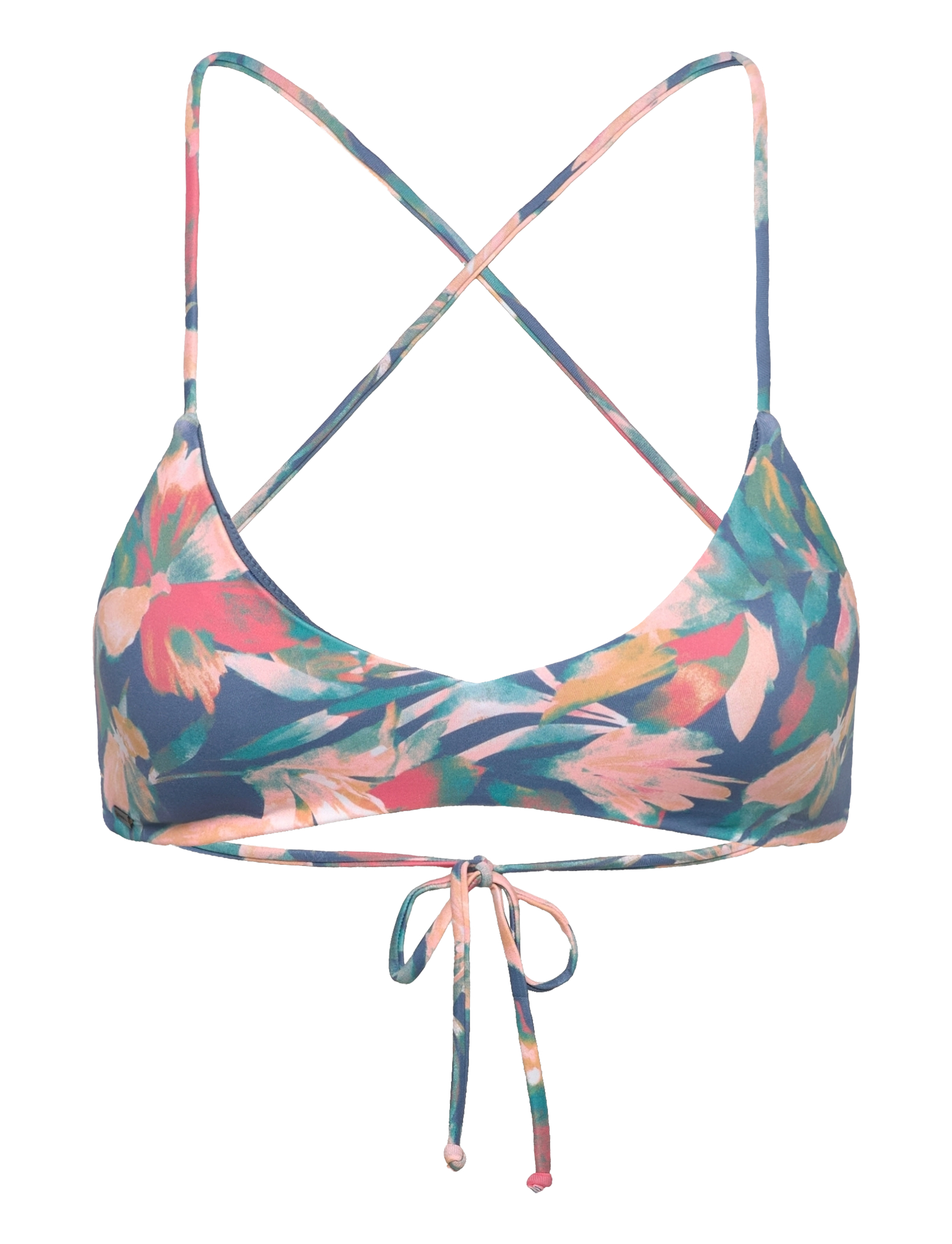 O'neill HUNTINGTON BRALETTE TOP - Bademode - BLUE PAINTED TROPICS / blue