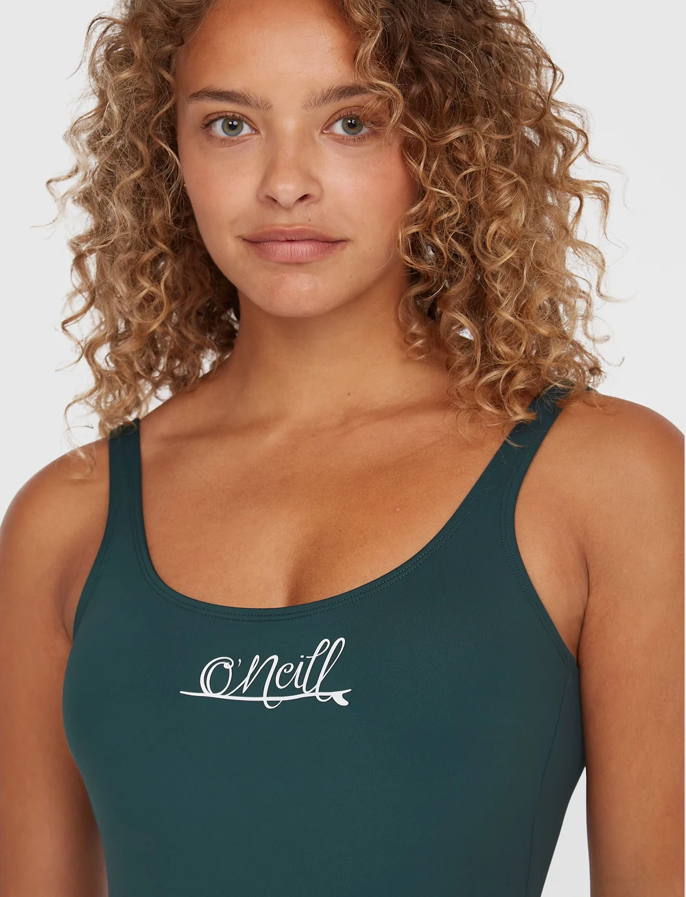 O'neill - ESSSENTIALS O'NEILL SCRIPT SWIMSUIT - sportsbadetøj - alma steel - 4