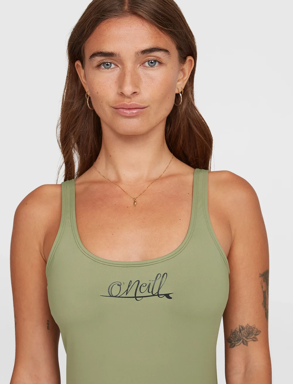 O'neill - ESSSENTIALS O'NEILL SCRIPT SWIMSUIT - sportsbadetøy - avery fern - 4