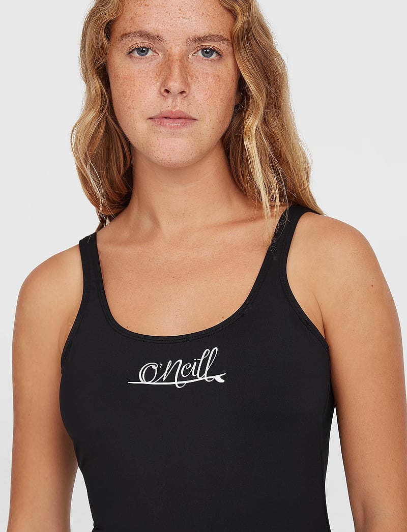 O'neill - ESSSENTIALS O'NEILL SCRIPT SWIMSUIT - sport zwemkleding - black out - 4