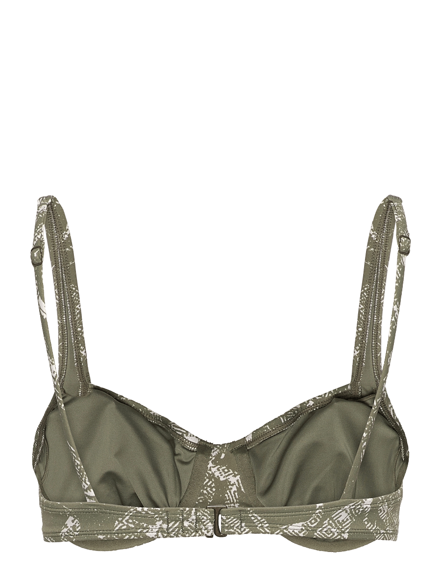 O'neill - ELSIE UNDERWIRE TOP - sportsbadetøj - green textured jungle - 2