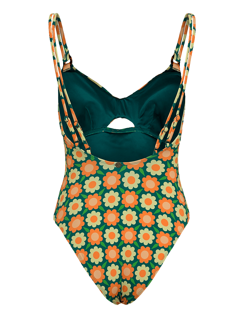 O'neill - O'Riginals Swimsuit - sport-bademode - green retro flower - 1