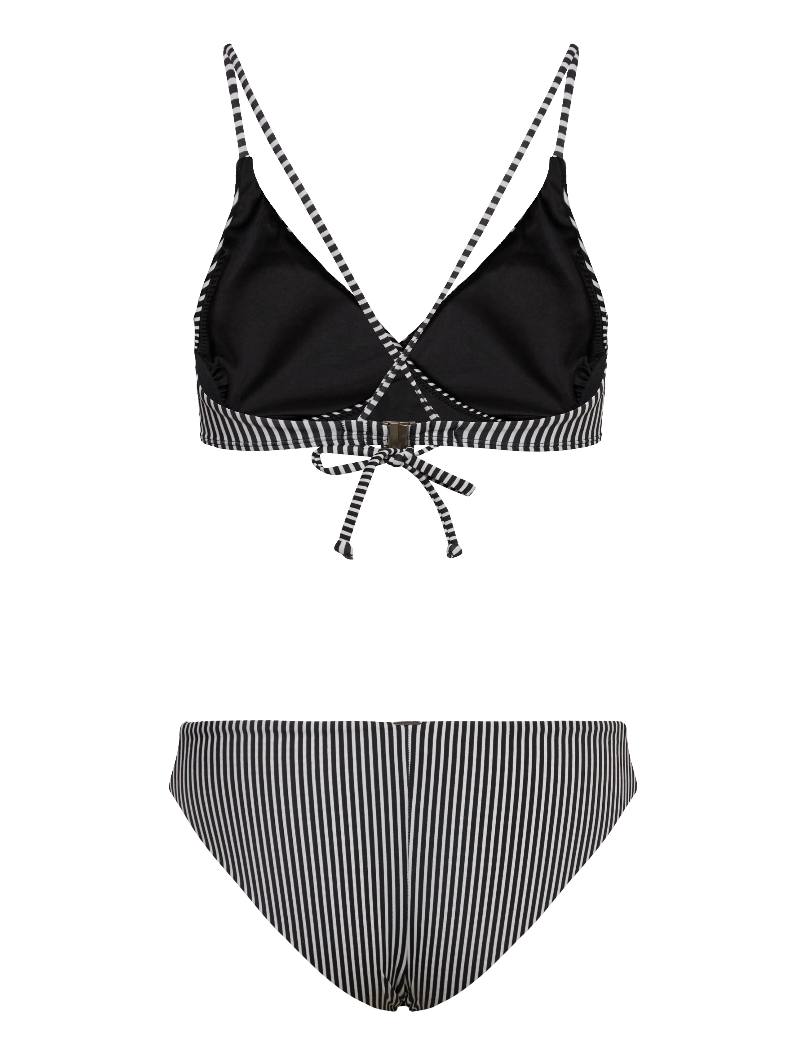 O'neill - Essentials Baay Maoi Bikini Set - bikini sets - black micro stripe - 1