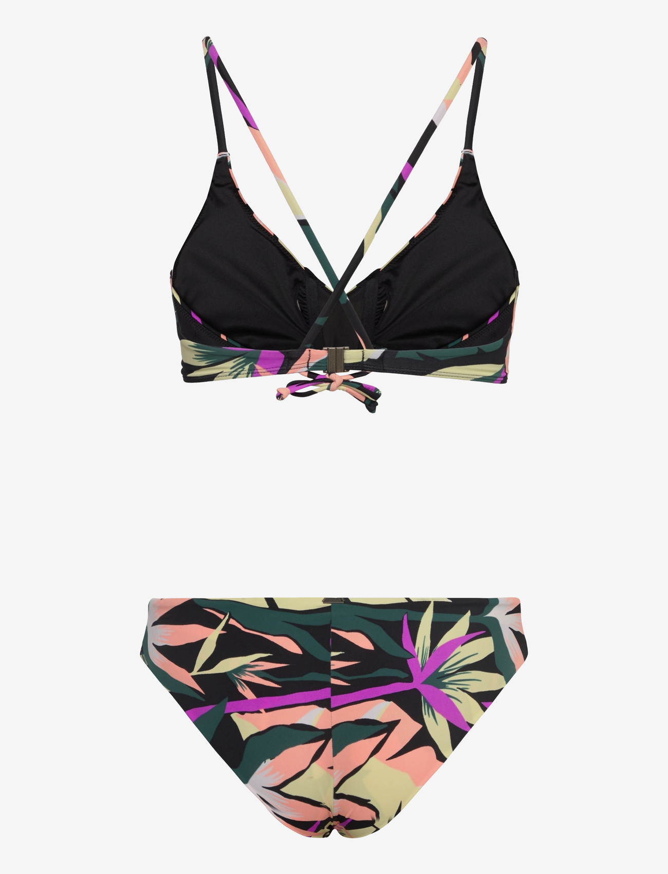 O'neill - Essentials Baay Maoi Bikini Set - bikinisets - black wmns tropicana - 1