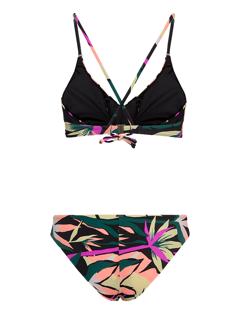 O'neill - Essentials Baay Maoi Bikini Set - bikinisets - black wmns tropicana - 1