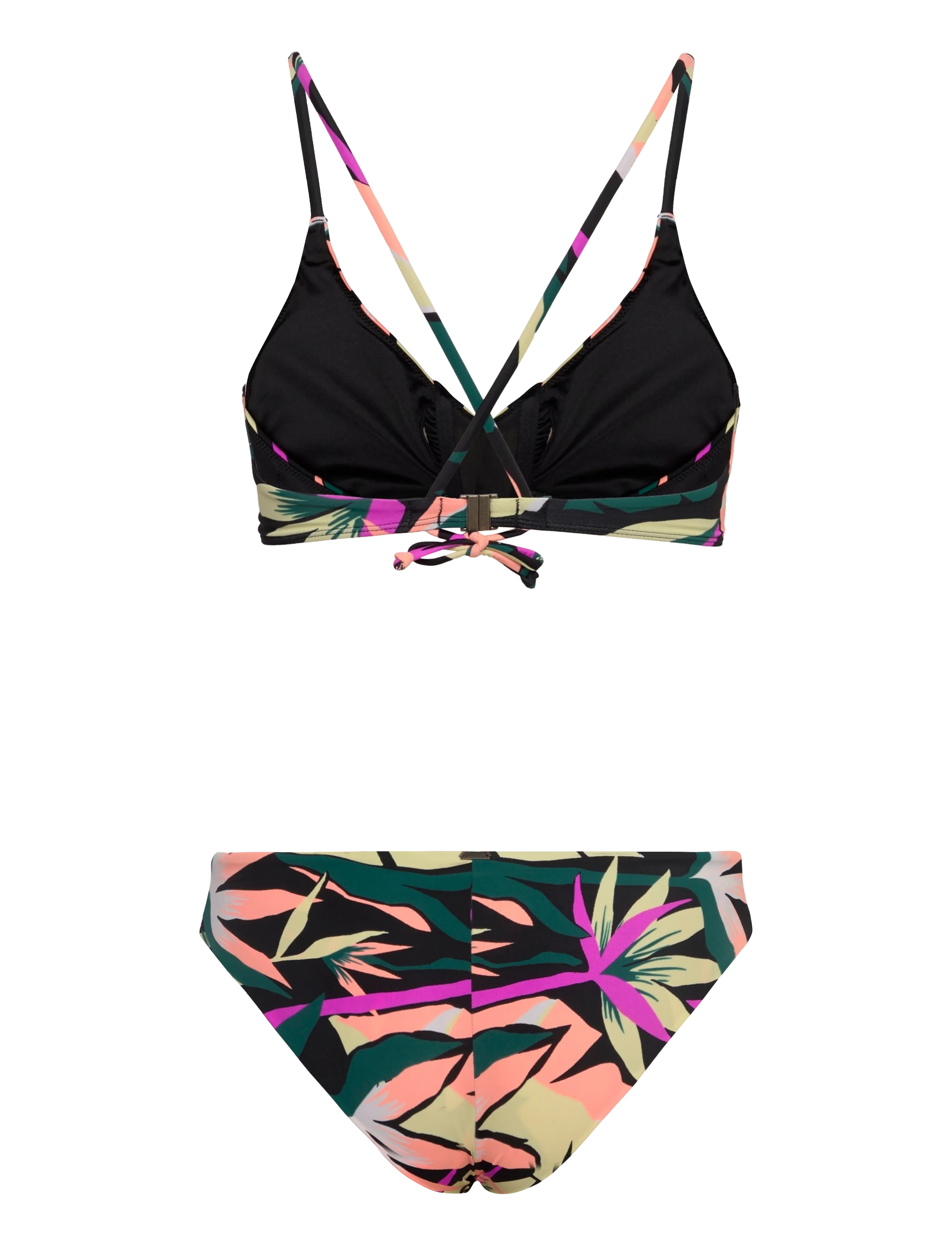 O'neill - Essentials Baay Maoi Bikini Set - bikini sets - black wmns tropicana - 1