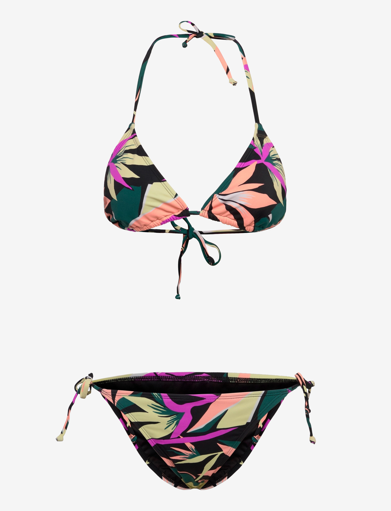 O'neill - Essentials Capri Bondey Bikini Set - bikiinikomplektid - black wmns tropicana - 0