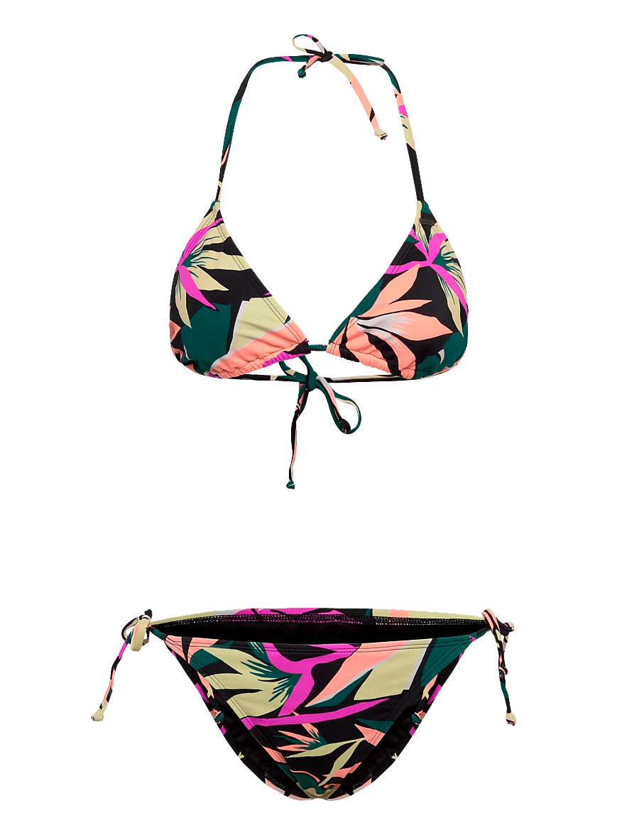 O'neill - Essentials Capri Bondey Bikini Set - bikinisets - black wmns tropicana - 0