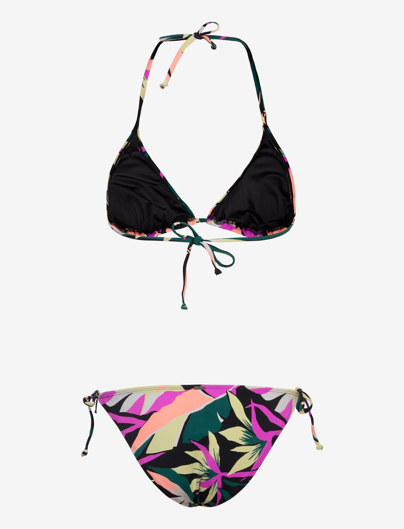 O'neill - Essentials Capri Bondey Bikini Set - bikiinikomplektid - black wmns tropicana - 1
