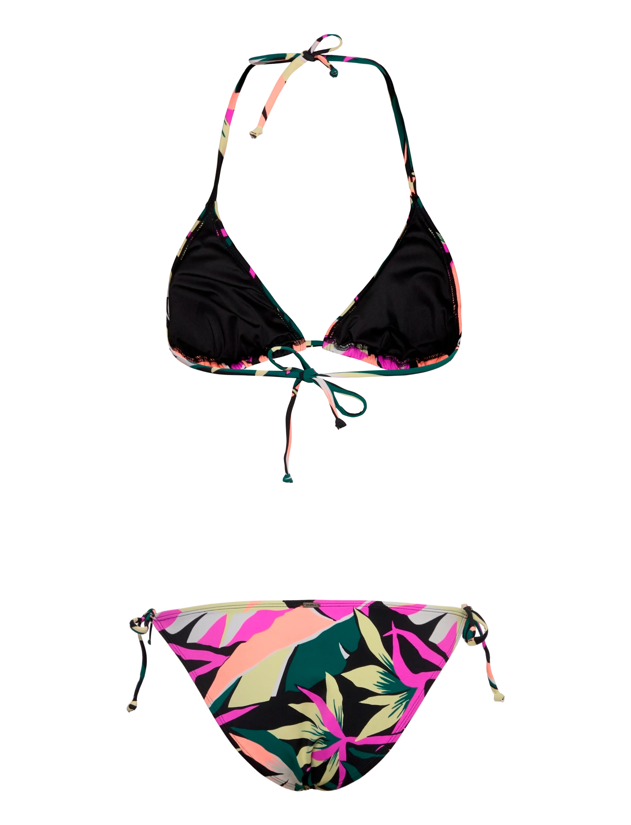 O'neill - Essentials Capri Bondey Bikini Set - bikinisets - black wmns tropicana - 1