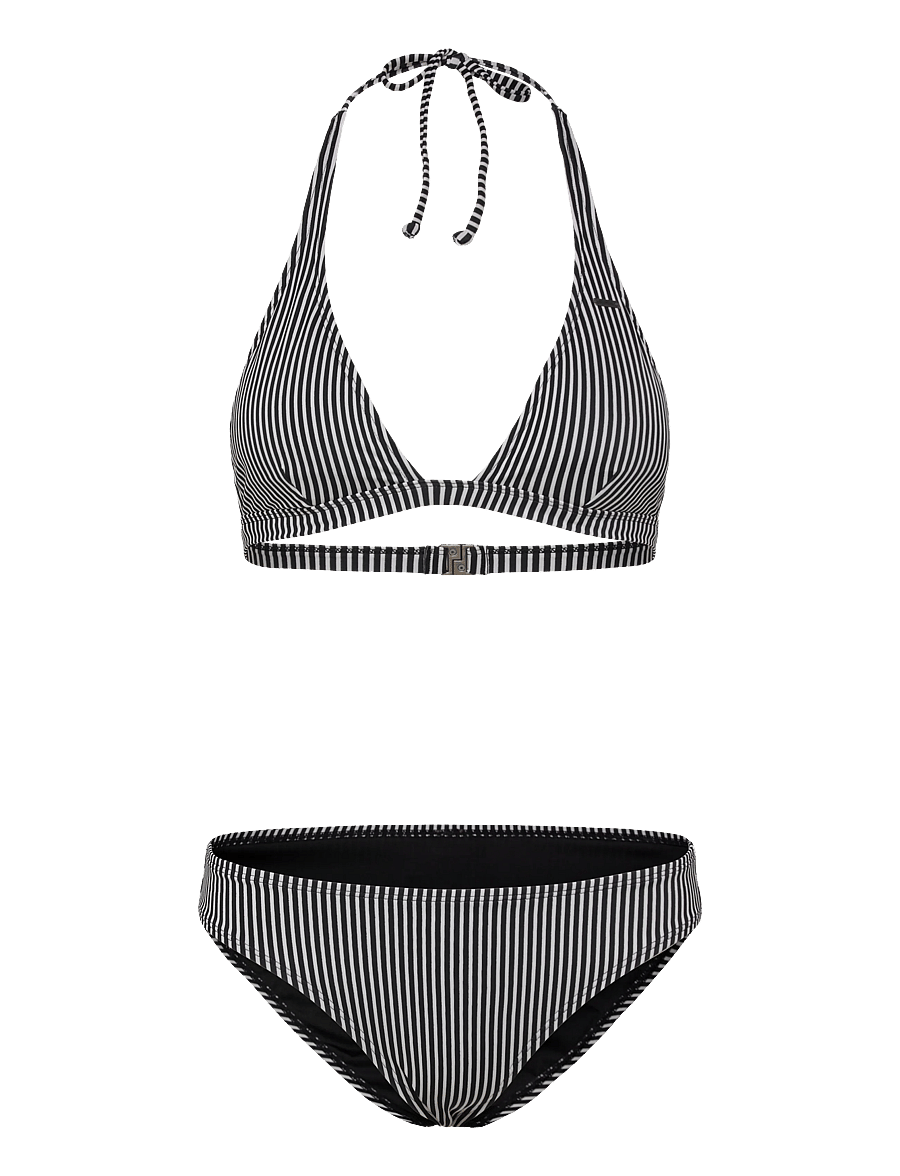 O'neill - Essentials Marga Cruz Bikini Set - bikinisets - black micro stripe - 0
