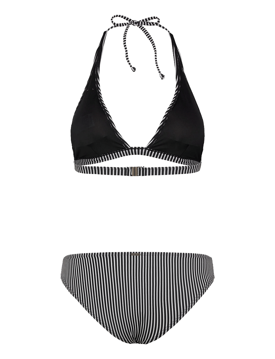 O'neill - Essentials Marga Cruz Bikini Set - bikinisets - black micro stripe - 1