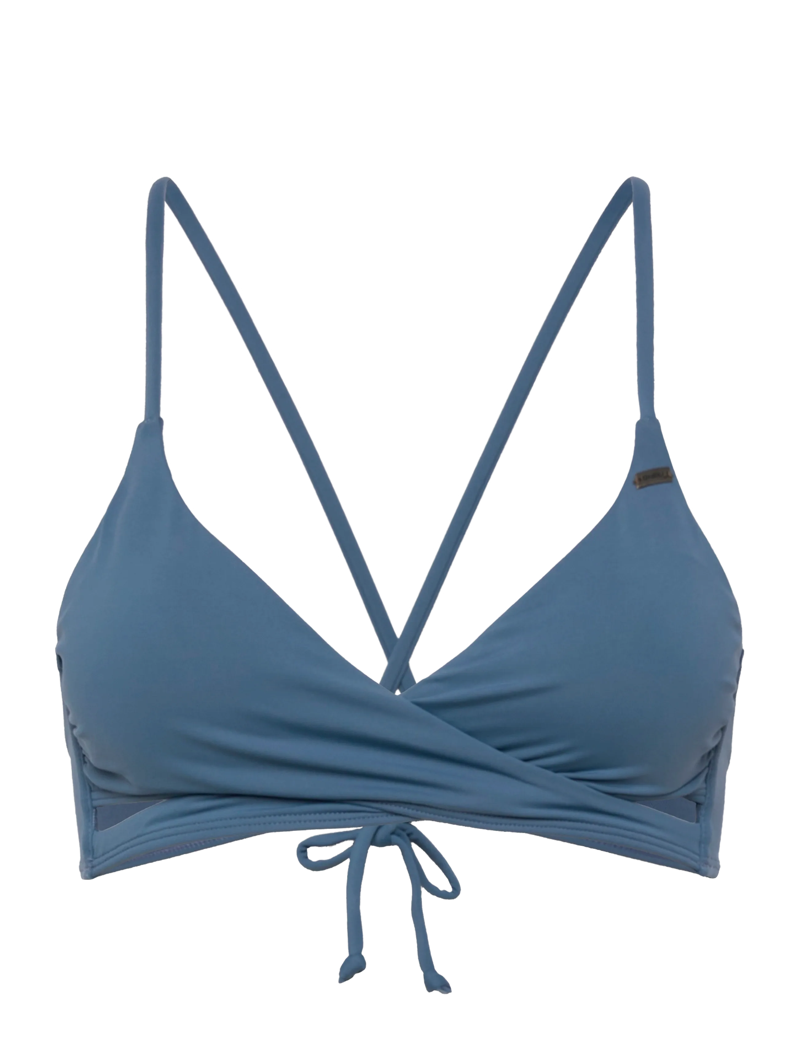 O'neill Baay Top, Kvinder, Wrap Bikinioverdel, Blå, Str: 34