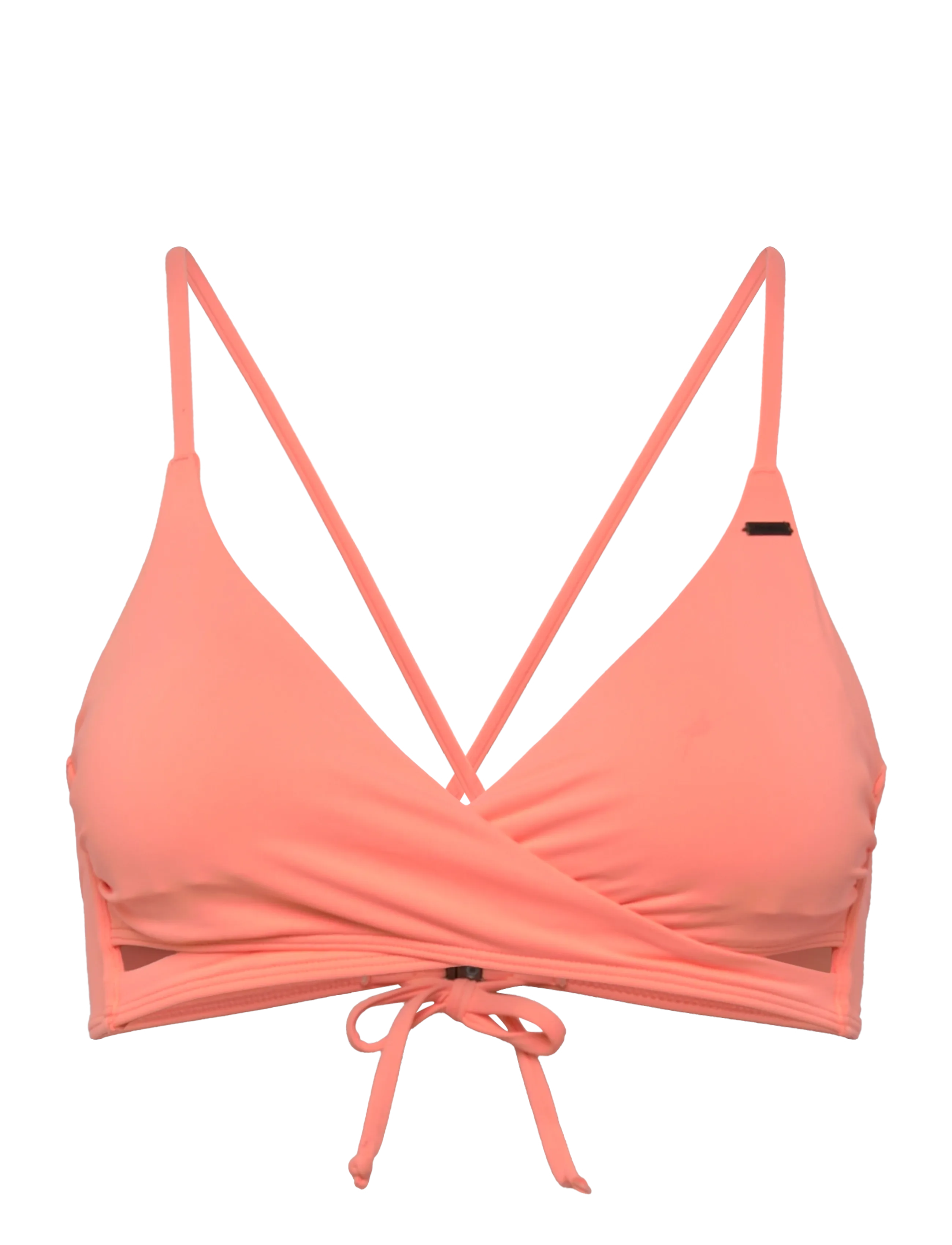 O'neill Baay Top, Kvinder, Wrap Bikinioverdel, Koral, Str: 44