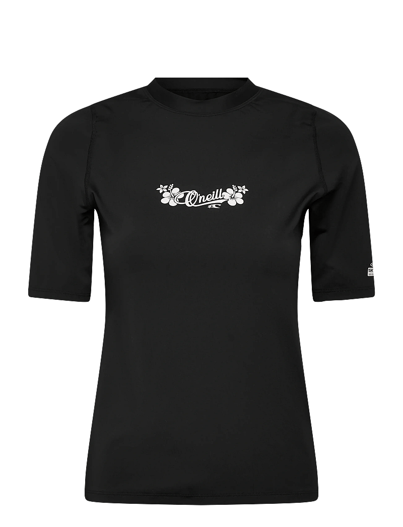 O'neill - O'Neill Skins S/Slv - t-shirts - black out - 0