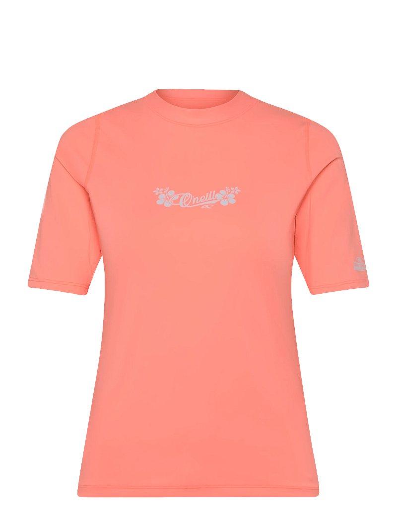 O'neill - O'Neill Skins S/Slv - t-shirts - funky peach - 0