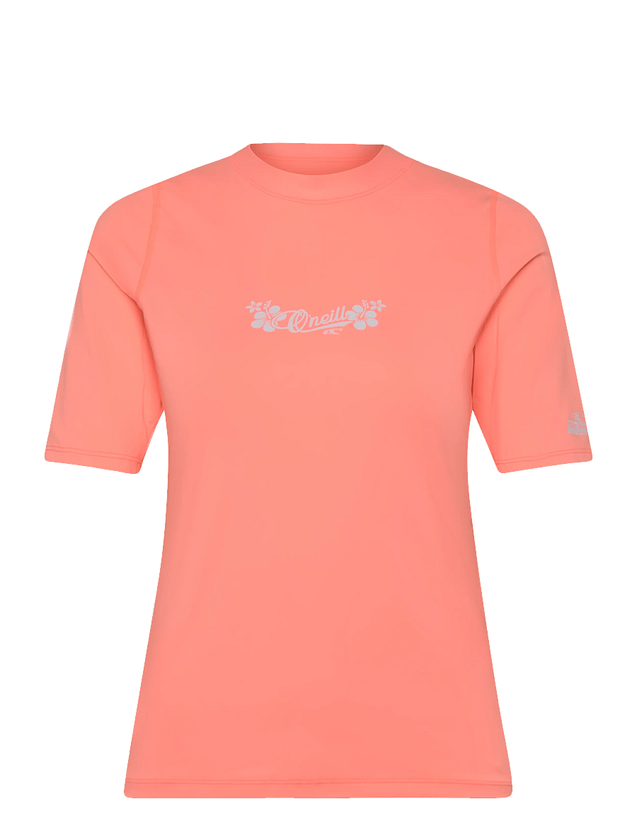 O'neill - O'Neill Skins S/Slv - toppar og stuttermabolir - funky peach - 0
