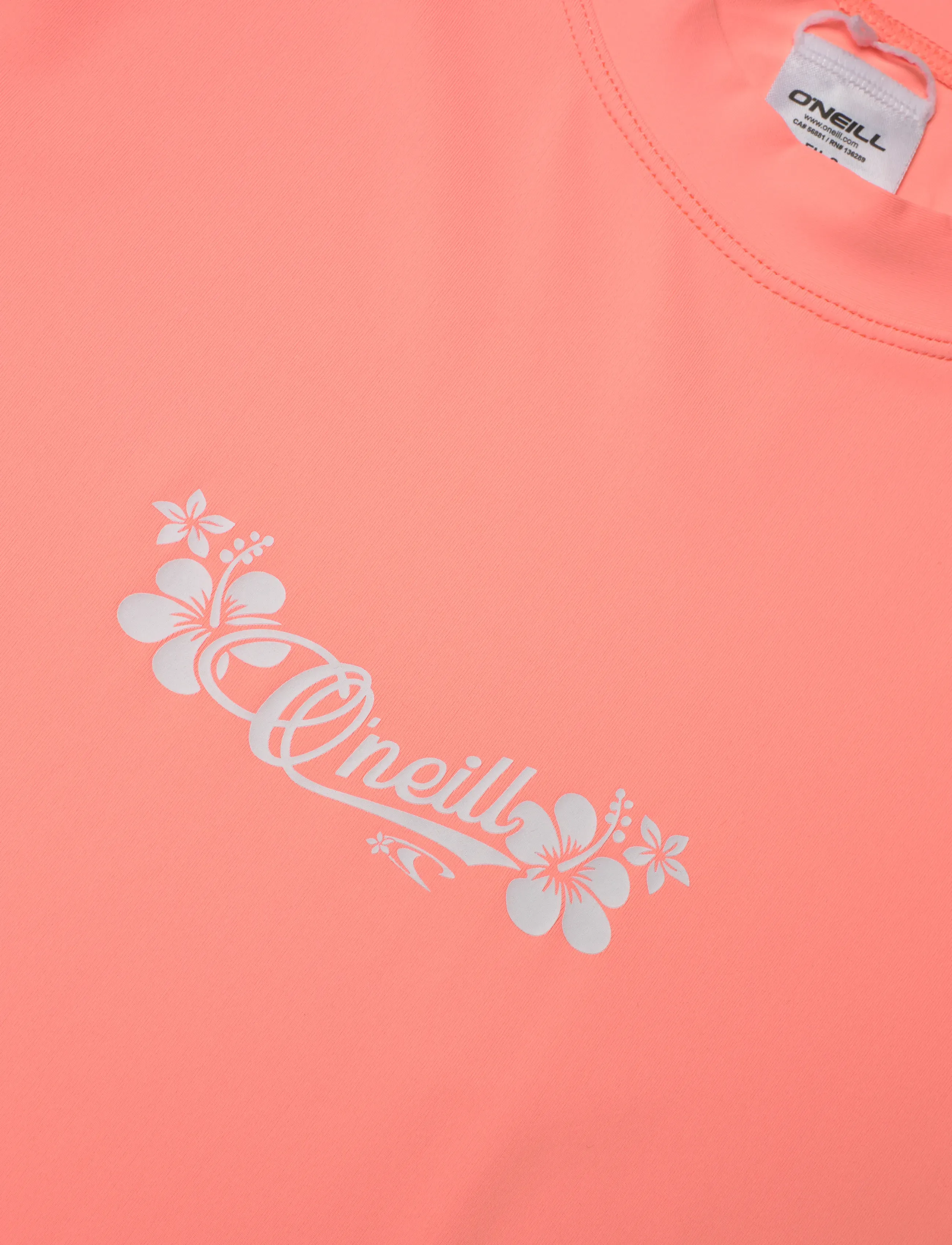 O'neill - O'Neill Skins S/Slv - toppar og stuttermabolir - funky peach - 2